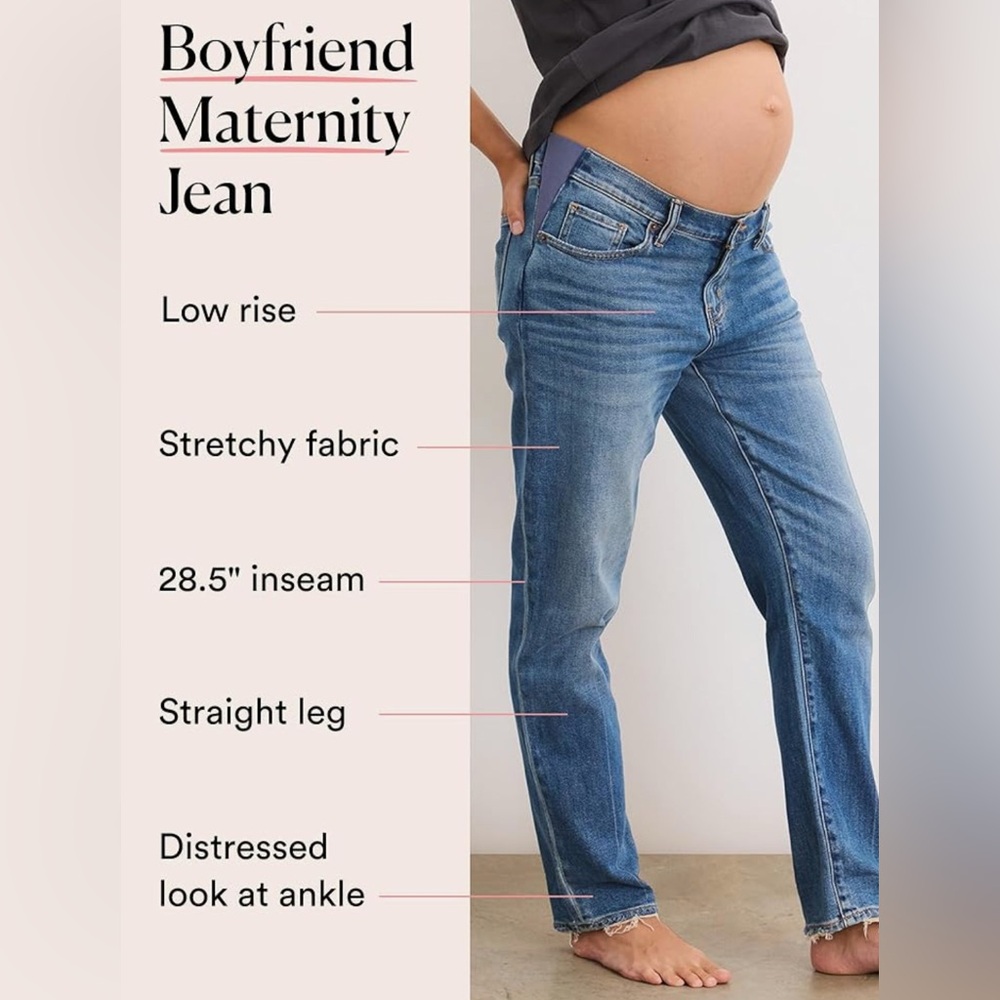 Hatch Blue Boyfriend Jeans